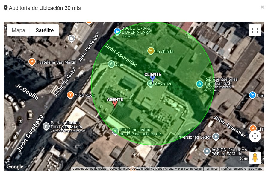 Geocercado Satelital y Control GPS en Campo
